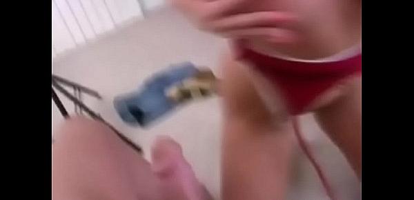  Sweet Teen Sister Blow Brother POV   cut
